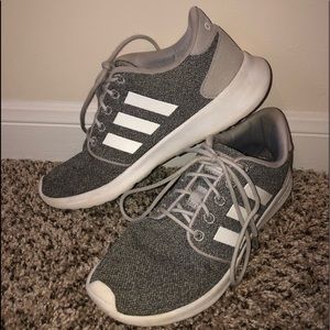 Grey adidas shoes